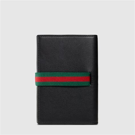 gucci mens passport wallet|gucci card wallet men's.